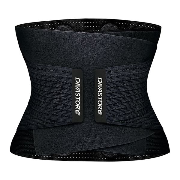 Burvogue Neoprene Schweiß Taillentrainer Fitnessgürtel Thermo Körper Shaper Trimmer Korsett Tailler Cincher Wrack Workout Slim Shapewear 220702