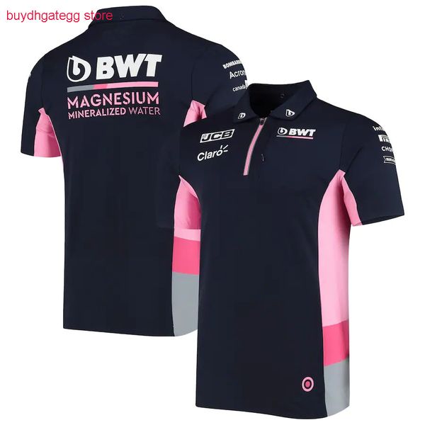 2022 Nuova F1 Formula One Racing Team Polo Stagione Motorsport Point T-Shirt Traspirante Manica Corta Car Fan Abbigliamento 5qsw