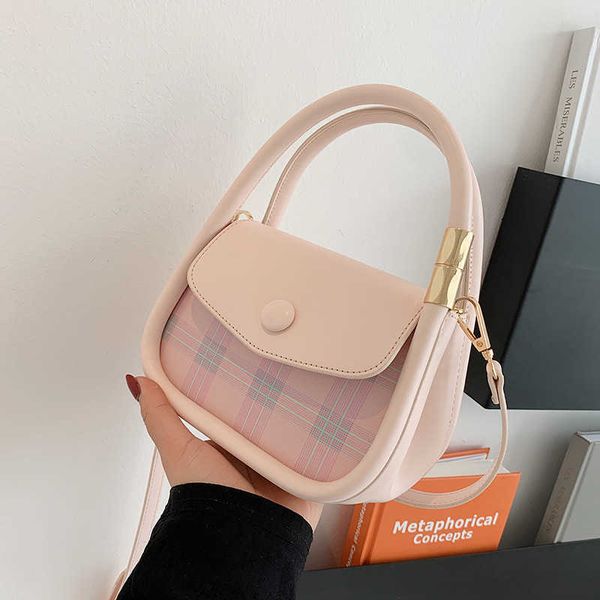 

hbp 2021 small bag summer trendy texture slant s women's s square