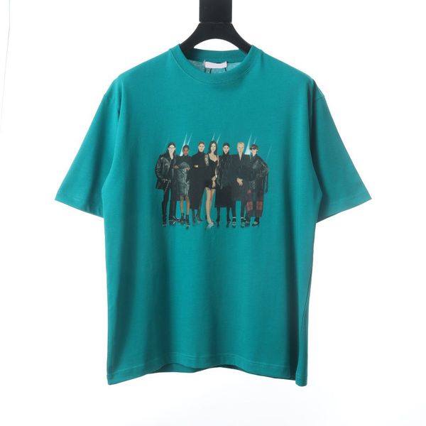 

men's plus tees & polos round neck embroidered and printed polar style summer wear with street pure cotton 22e3, Black;brown