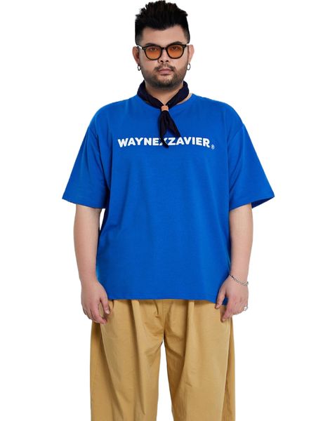 

men letter graphic drop shoulder tee y4h8#, White;black