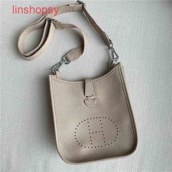 

herme bags designer evelyn bag h familys same bucket bag mini messenger ins retro layer cowhide w