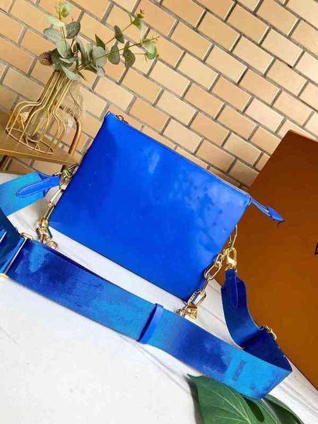 

m58626 fashion coussin a small handbag two color leather tote purse shoulder bags m58628 graffiti women drawstring crossbody bags, Red;black