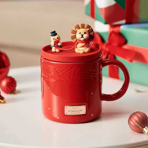 

starbucks cup 2021 christmas gift love baby woven scarf bronze mug ceramic coffee cup