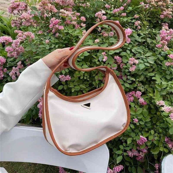 

70% factory online sale women ins summer single shoulder bag style half moon armpit bag