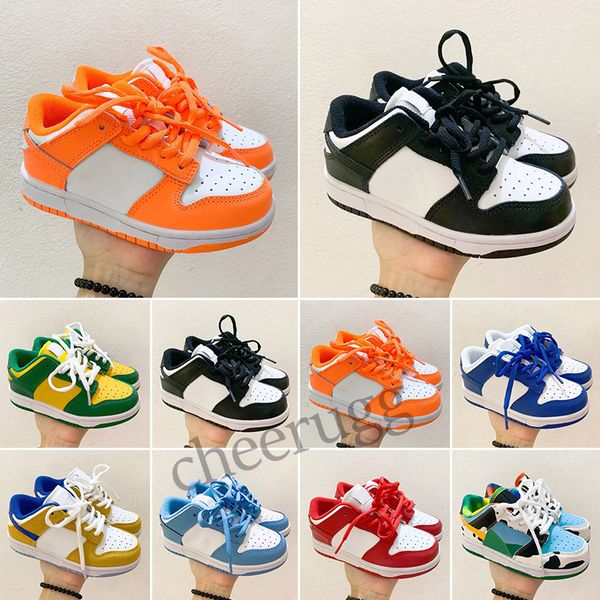 

kids sb designer athletic outdoor shoes orange dairy cow johns black white brazil coast syracuse boys girl toddler sports trainer basketball