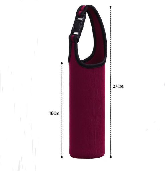 Garrafa de neoprene portátil portátil de alta qualidade Garrafa de tampa de tampa de tampa de tampa de água 450ml de copo de xícara Dh445