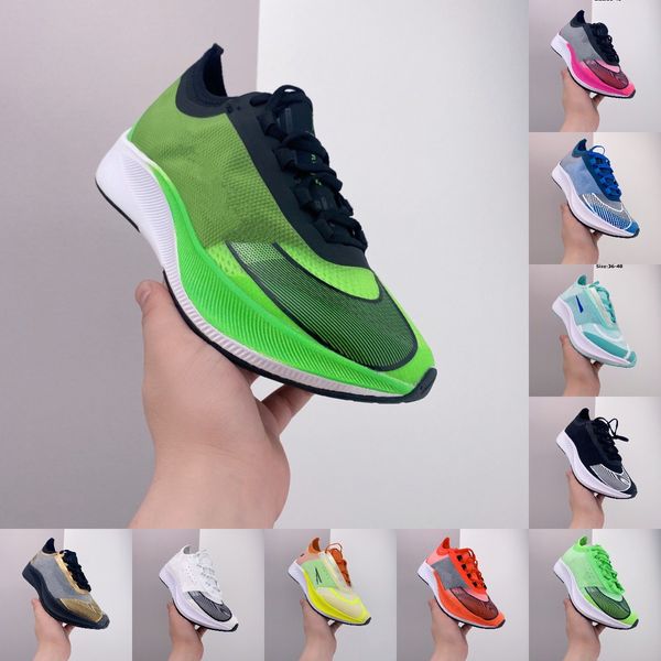 

marathon sports running shoes men's zoom rival fly 3 mesh sneakers runner trainers bright mango yellow volt white dark smoke grey gold