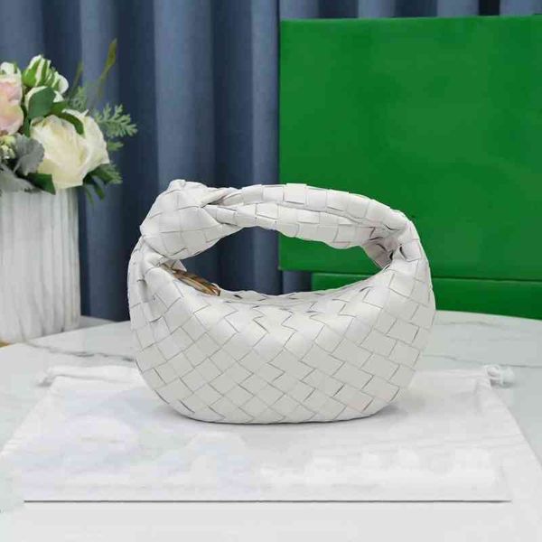 

new sheepskin jodie mini woven 2021 b v women's hand knotted leather versatile and simple purses ladies handbags designer clutch bag