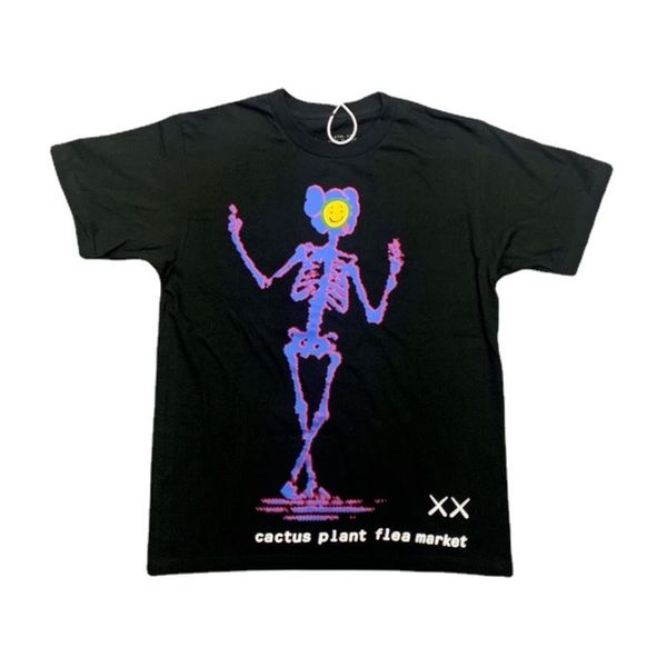 

men's t-shirts 22ss classic skeleton print cpfm.xyz t shirt men women eu size 100% cotton cpfm tees fashion summer haikyuu techwear, White;black