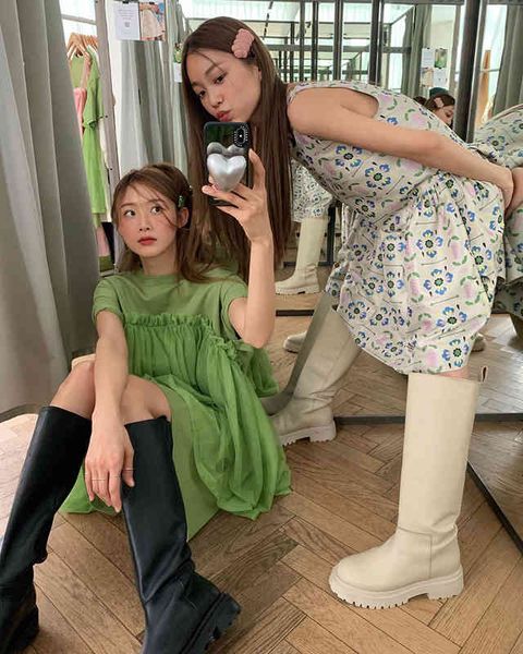 

casual dresses legal system os family co branded round neck wood ear edge baby dress loose short sleeve solid color, Black;gray