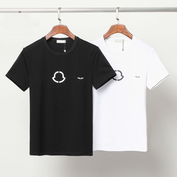 

summer men ladies designer fashion brand letter print t shirts round neck short sleeve casual shirts luxury clothing m-xxxl v123, White;black