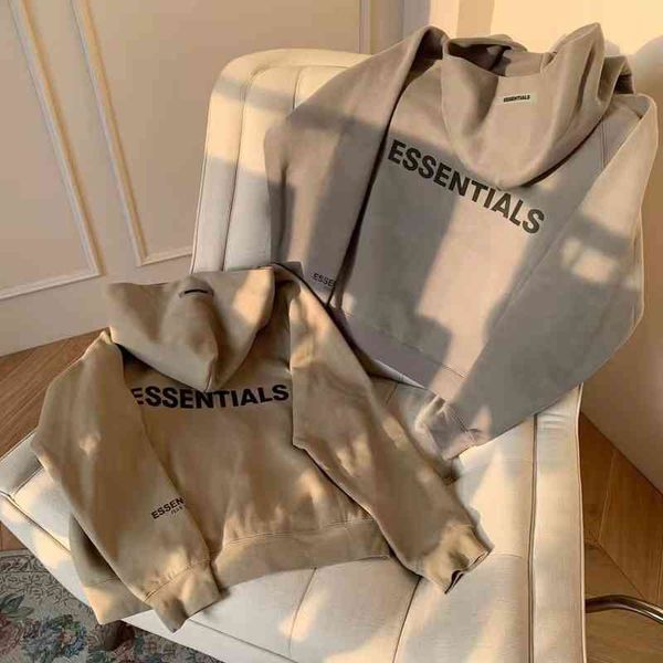 

50% off tted fog sentials22 autumn winter zipper hooded plush sweater et casual long sleeve lovers' wear2o49, Black