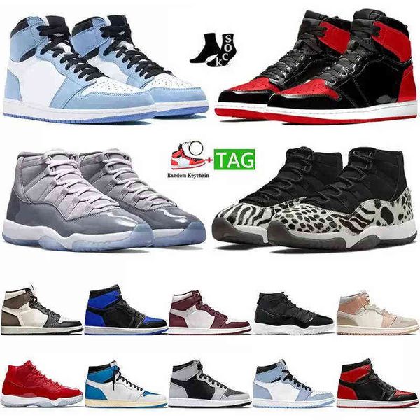 

jumpman 11 men 1 1s basketball shoes bred patent trainers 11 11s cool grey sports sneakers rebellionaire women university blue mocha chicago, Black