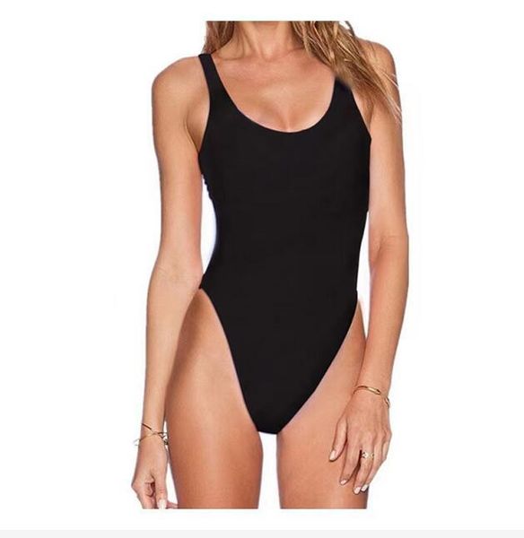 

2022 designer large size womens swimsuit swimweasr comfortable highend print bikini one spiece swimwear s-xl, White;black