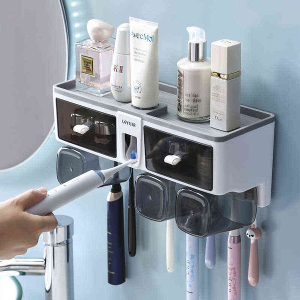 

toothbrush rack, non perforated mouthwash cup, toothbrush wall mounted toilet, storage box, dental jar set