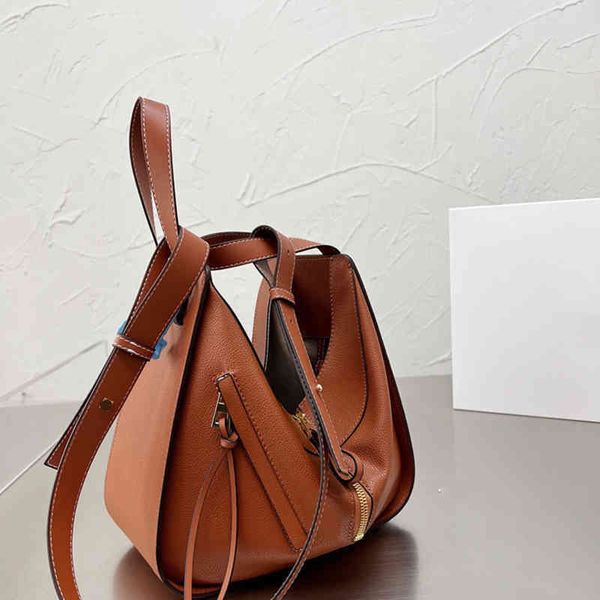 Сумки на плечах высокая емкость женские гамак сумочка кожа роскошное дизайнерское дизайнерское бренд поперечный мужская ведро 220323