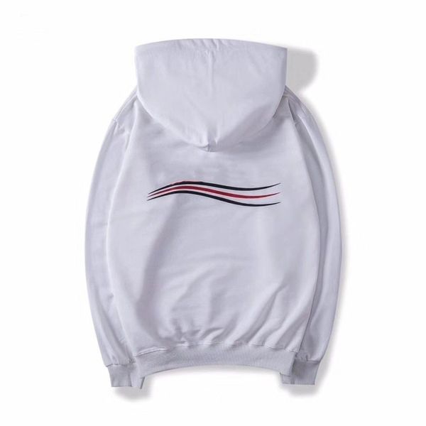 

mens women hoodies sweaters hoodie designer men clothing sweatshirt loose wheat ear pattern colored letters autumn winter s-5xl white black