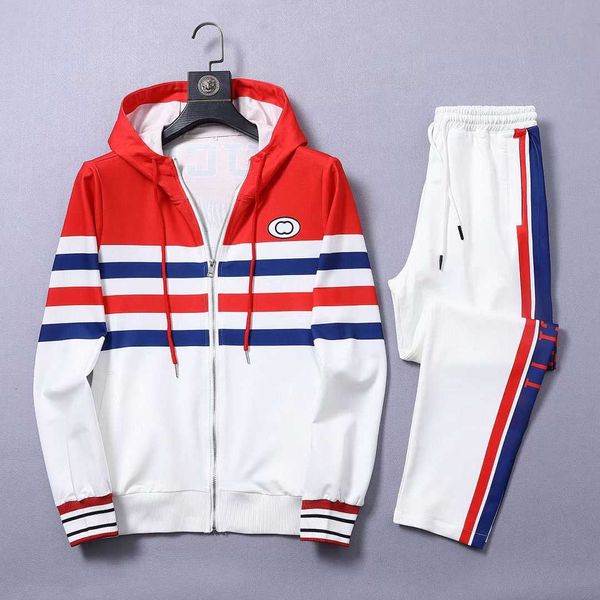 

2022 mens tracksuit men designers sweatsuit womens hoodies pants man clothing sweatshirt pullover casual tennis sport tracksuits sweat suits, Gray