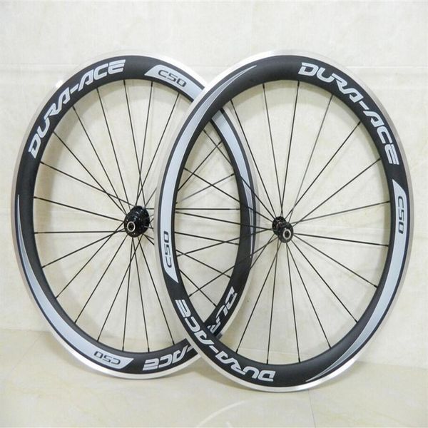 

s dura ace c50 carbon bike wheels 50mm full carbon wheelsets aluminium alloy brake surface edge carbon wheel277l