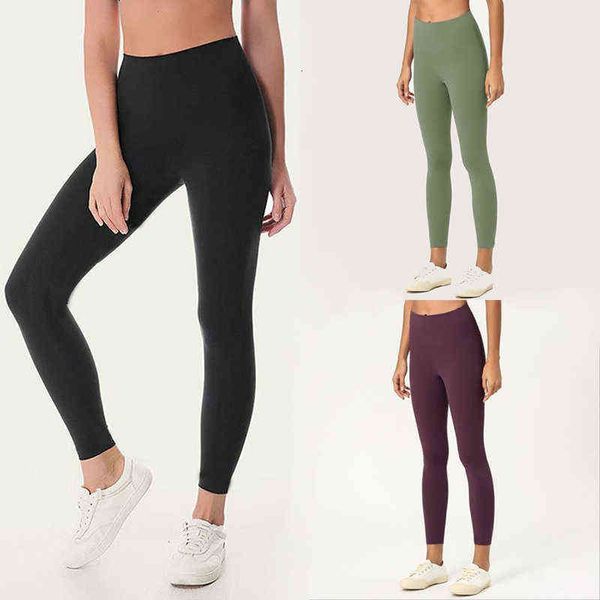 Leggings da donna Pantaloni da donna Sport Abbigliamento da palestra Legging Elastic Fitness Lady Collant completo completo W