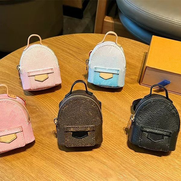 

party palm springs bracelet mini backpack canvas leather adjustable strap designer functional gold-color zip on bag back pack brown black pu