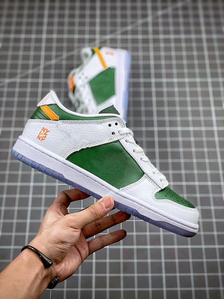 

shoes dunks low iw ny-vs-ny running ny street ball white green orange 36-45