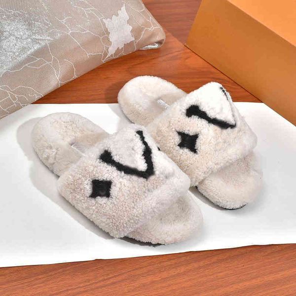 

flat comfort paseo mule luxury designer women sandals indoor outdoor slides wool rubber slippers02 yz3j, Black