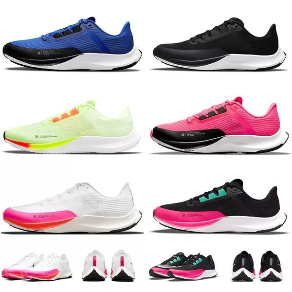 

zoom rival fly 3 designer running shoes yellow volt white men women fitness jogging shoes mesh low casual sneakers runner trainers dark smok