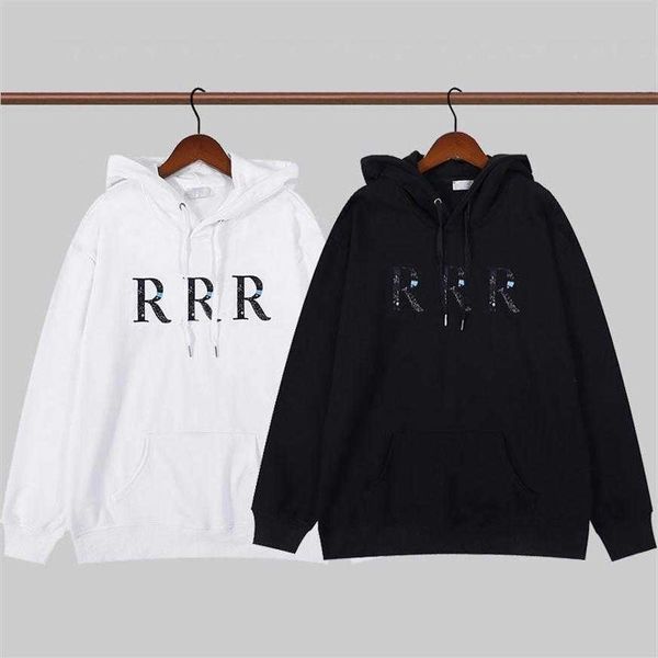 

2022 fashion hoodies for men women sweatshirt luxury designer letter printed hip hop loose oversized272t, Black