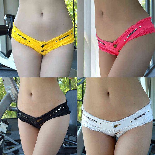 

619# meileiya summer denim shorts pants sexy, Blue