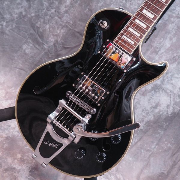 Burny BLC-70 PAUL Modelo de corpo semi-seguinte personalizado guitarra elétrica