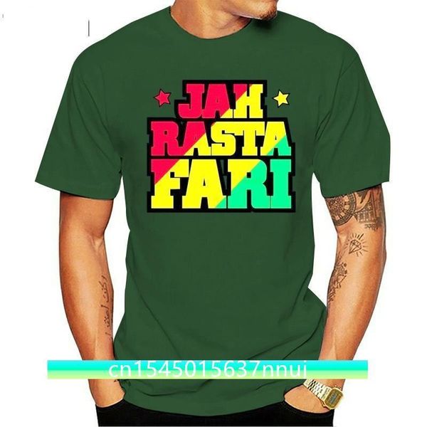 Rastafari camiseta jah rasta fari topo rasta reggae t áfrica jamaica 220702