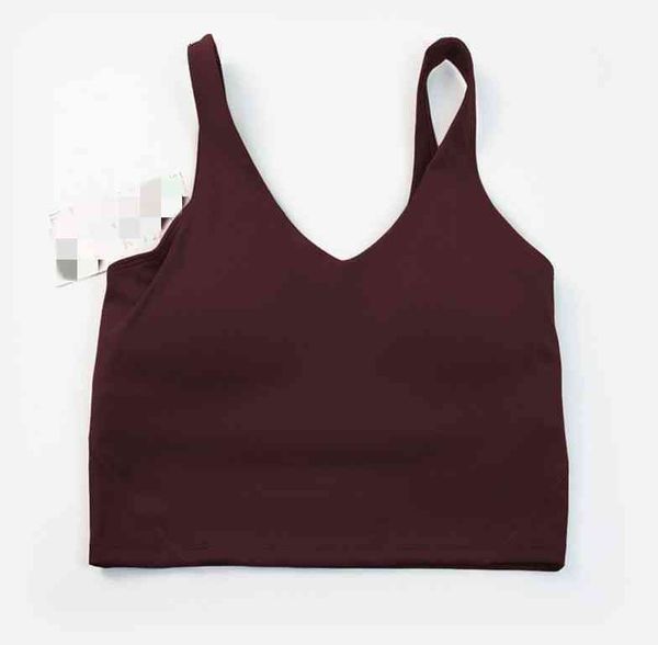

lu shockproof yoga bra running gym sports bra r women widen hem push up workout shirt fitness yoga crop brassiere ll05, Black;white