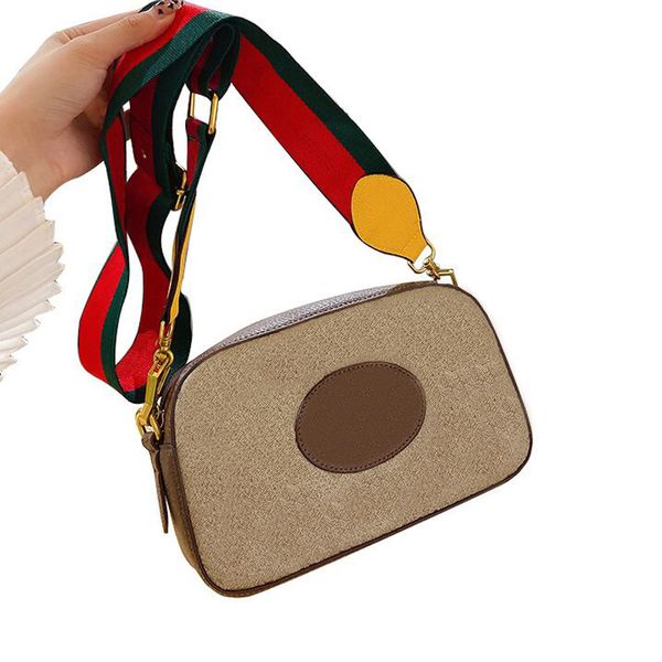 

2022 new luxury handbags ladies genuine leather crossbody bag designer shoulder chain fashion classic retro dinner bumbag camera bag tiger h