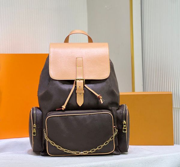 

designers men and women shoulder bag outdoor leisure leather luxury high-volume classic fashion layer famous