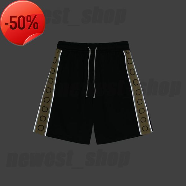 

summer mens 3m reflective shorts designer short style men casual webbing classical letter print pants quality pants fashion trouse, White;black