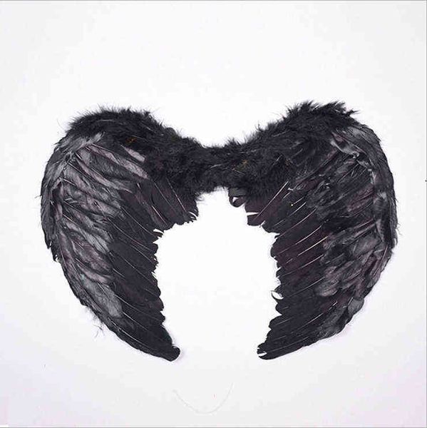 

factory outlet adults and children 55-40 stage performance cosplay props medium angel feather wings 46vu