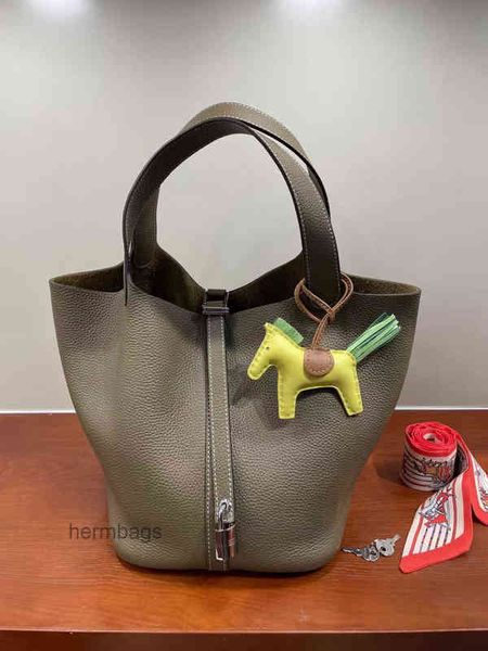 

evening herme 2022 designer women bags handbags cowhide basket portable bucket buckle 5ayt
