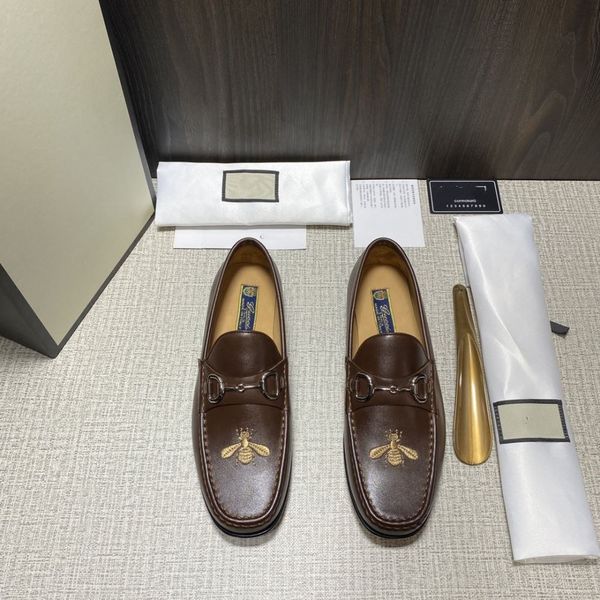 

[ 5a original 1:1 ] luxury formal shoes mens dresses shoe leather wedding designer dress man oxford shoes for men office scarpe uomo elegant, Black