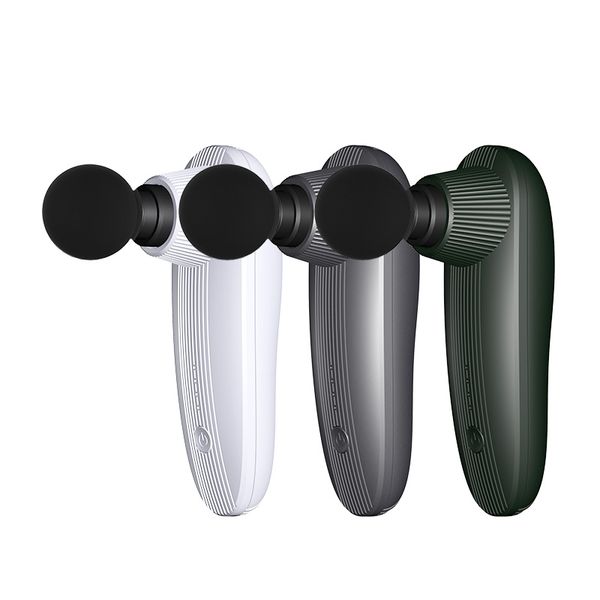

mini foldable pocket hand held percussive therapy muscle massager gun