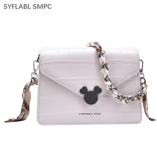 

fashion chain crossbody bag for women 2021 new simple style luxury casual shoulder bag ladies design pu leather handbag
