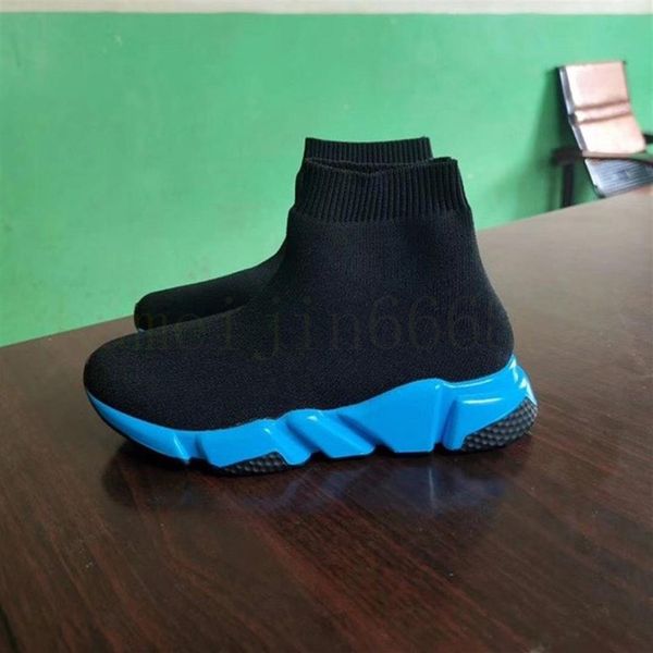 

2020 speeds trainers kids running shoes children boys girls youth sneakers trainers toddlers sports sock boots225w, Black
