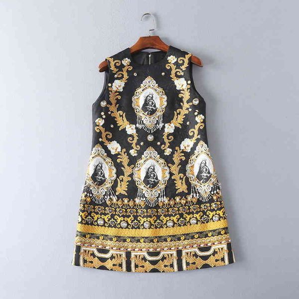 

casual dresses skirt summer women's inlaid print a-line dress dxt0, Black;gray