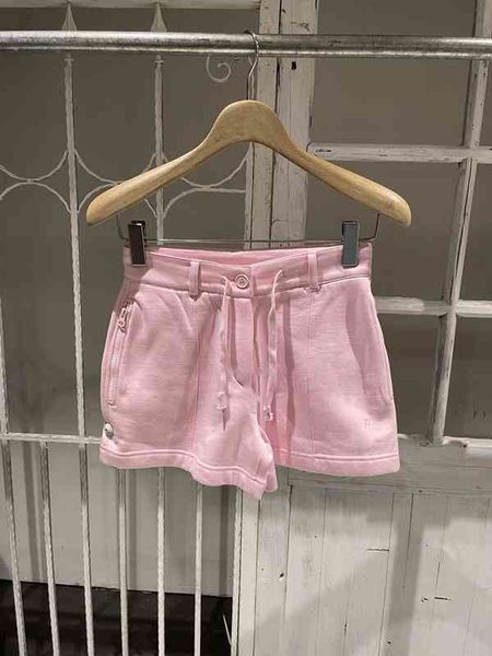 

women's shorts niche spring summer pink sweet lace up high waist zip pocket pants sports casual women, White;black