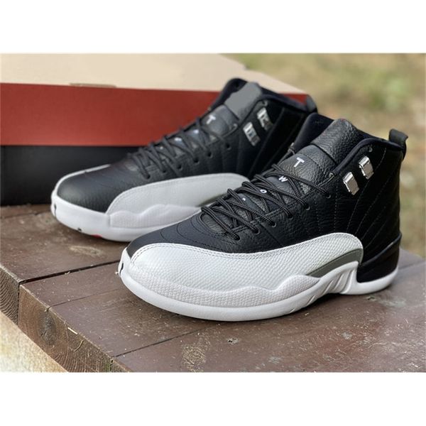 

designer shoes authentic 12 playoffs basketball real fiber royalty hyper royal black varsity red white 12s men sports sneakers