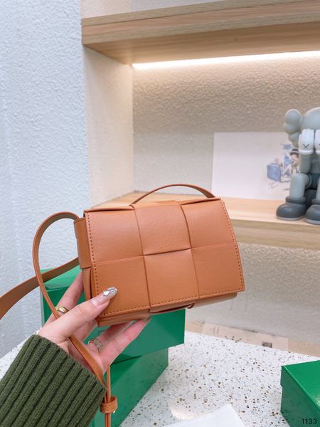 

women's designers shoulder bag luxury tote purse handbag message bags cluth brand classic leather luggage crossbody knit gift box mini