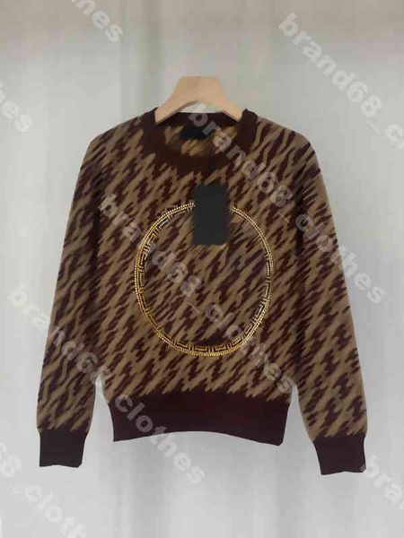 

women long sleeve sweaters spring fall wool knit shirts logo f ndi brand loose pullover 10 styles luxury turtleneck sweater outfits sml desi, White