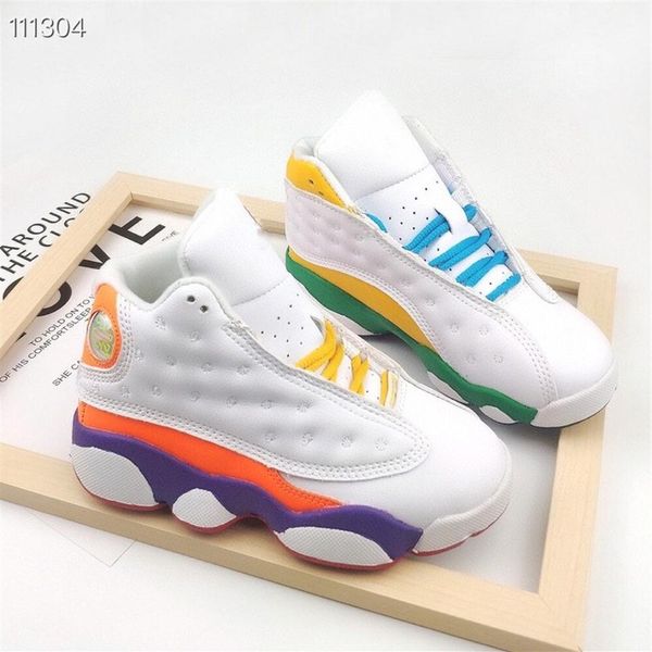 

big kids airj basketball shoes 13s for kid a6e8 sneakers boys sneaker children sports shoe child sport chaussures pour enfants tra246i, Black