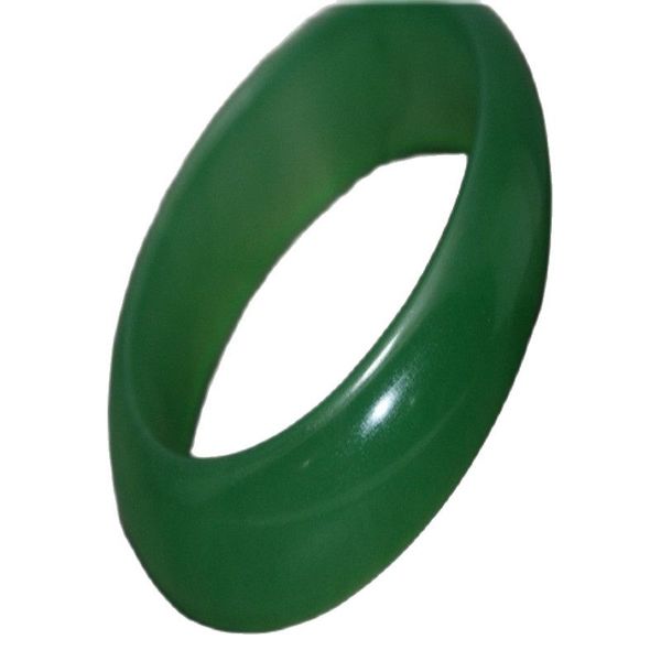 

chinese natural jade bangle beautiful bracelets 61 mm inner diameter, Silver